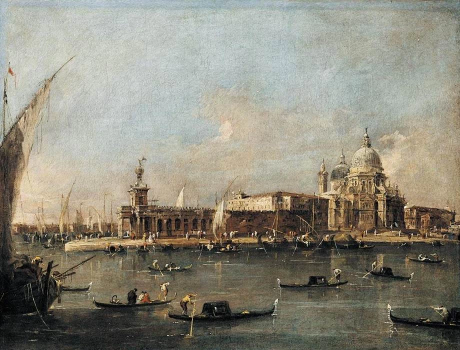 Il Ponte di Rialto con il Palazzo dei Camerlenghi